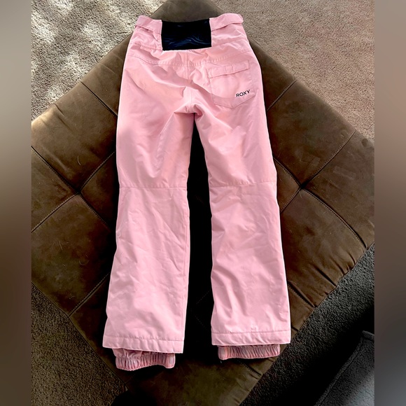 ❄️❄️ SHIPS FREE Roxy Girl’s Dusty Rose (Pink) Diversion Technical Snow Pant ❄️❄️ - Picture 2 of 7